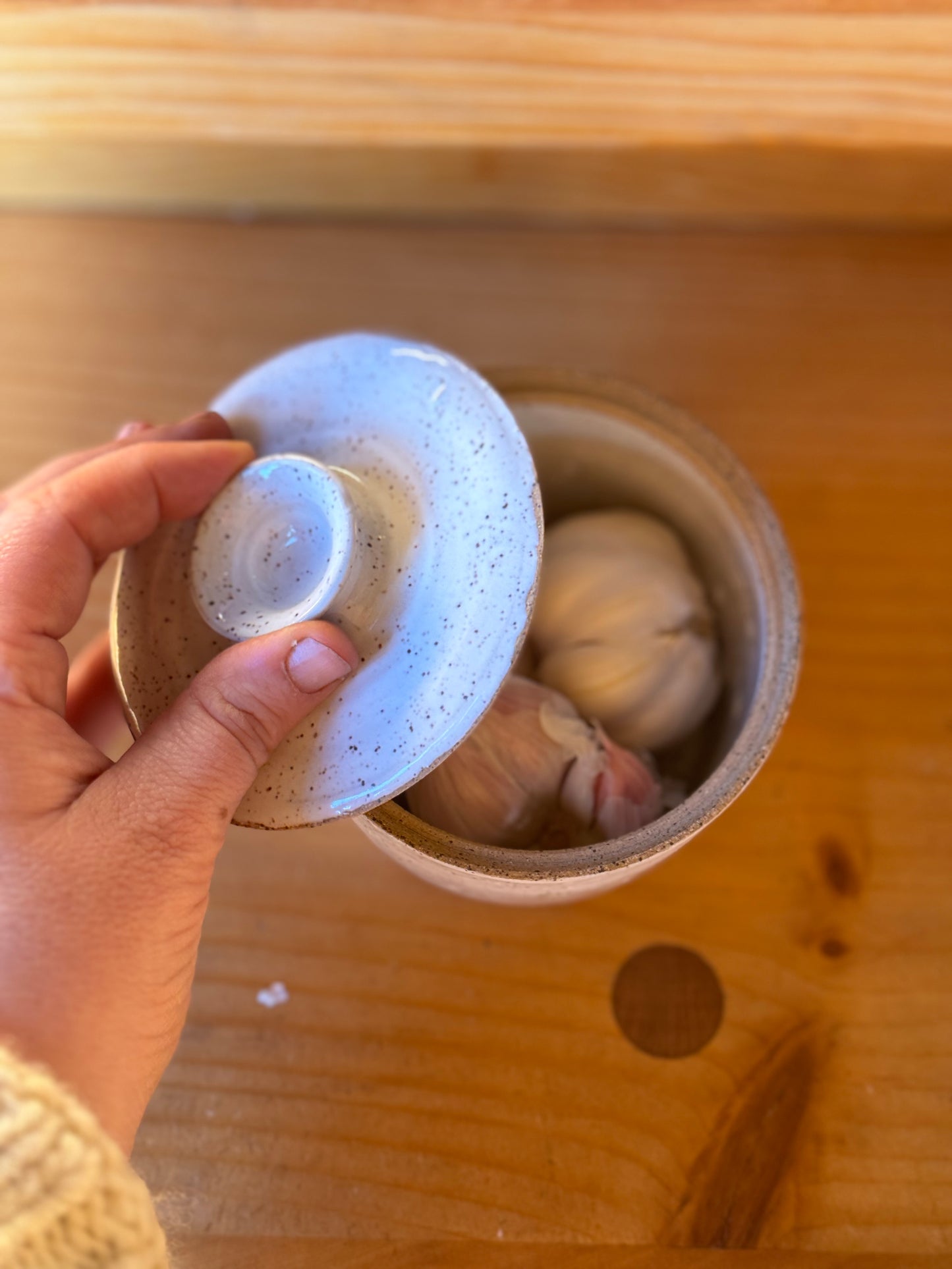 Garlic keeper