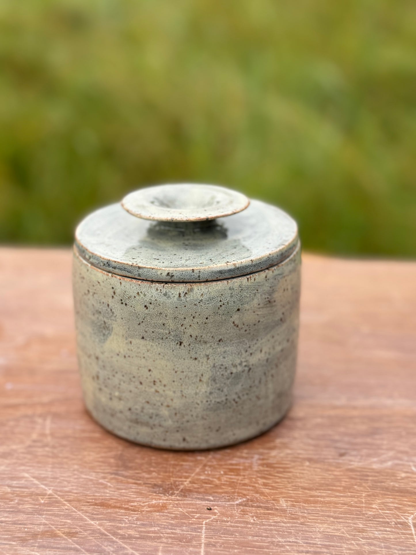 French butter crock