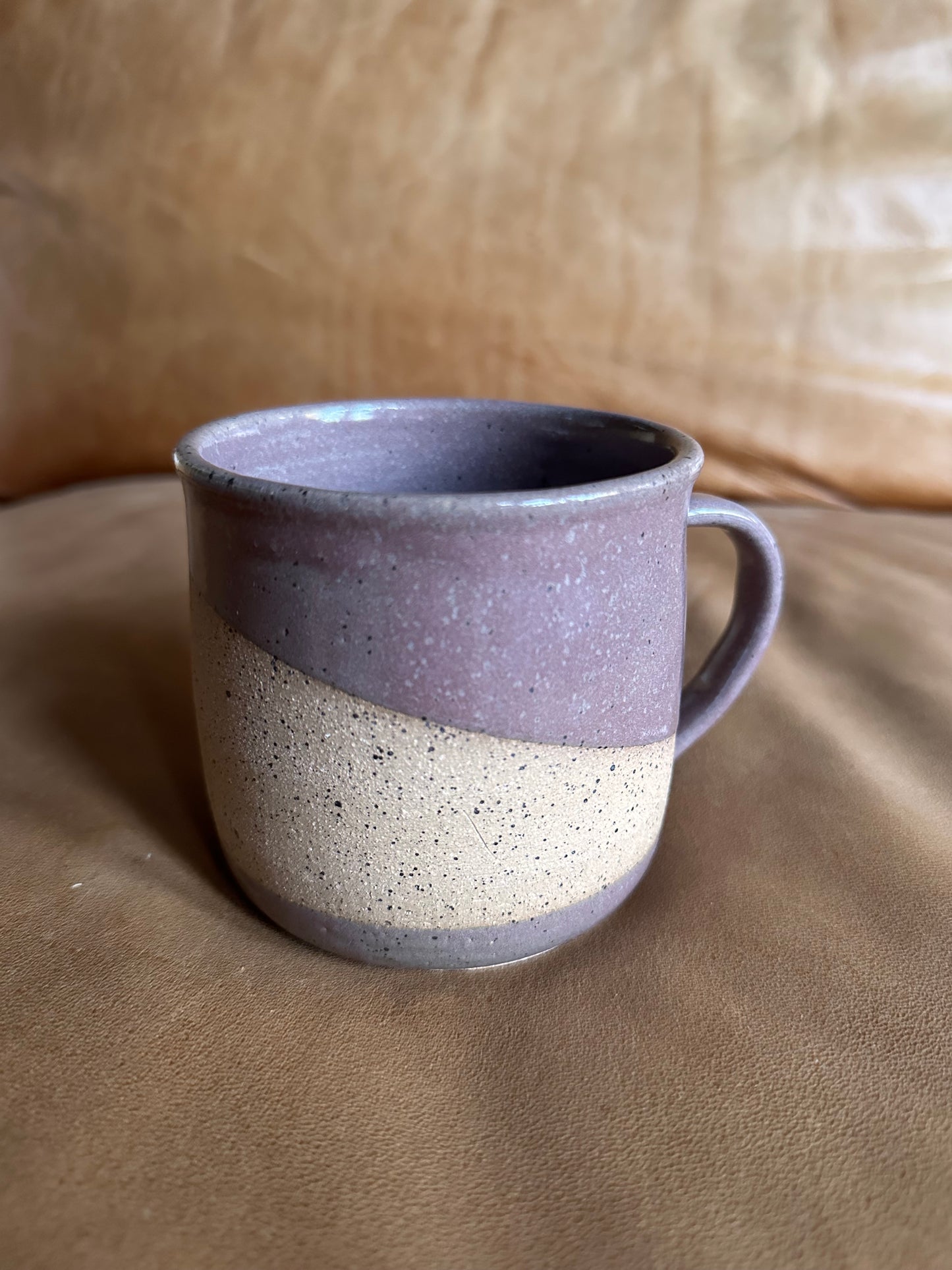 Wraparound stripe mug