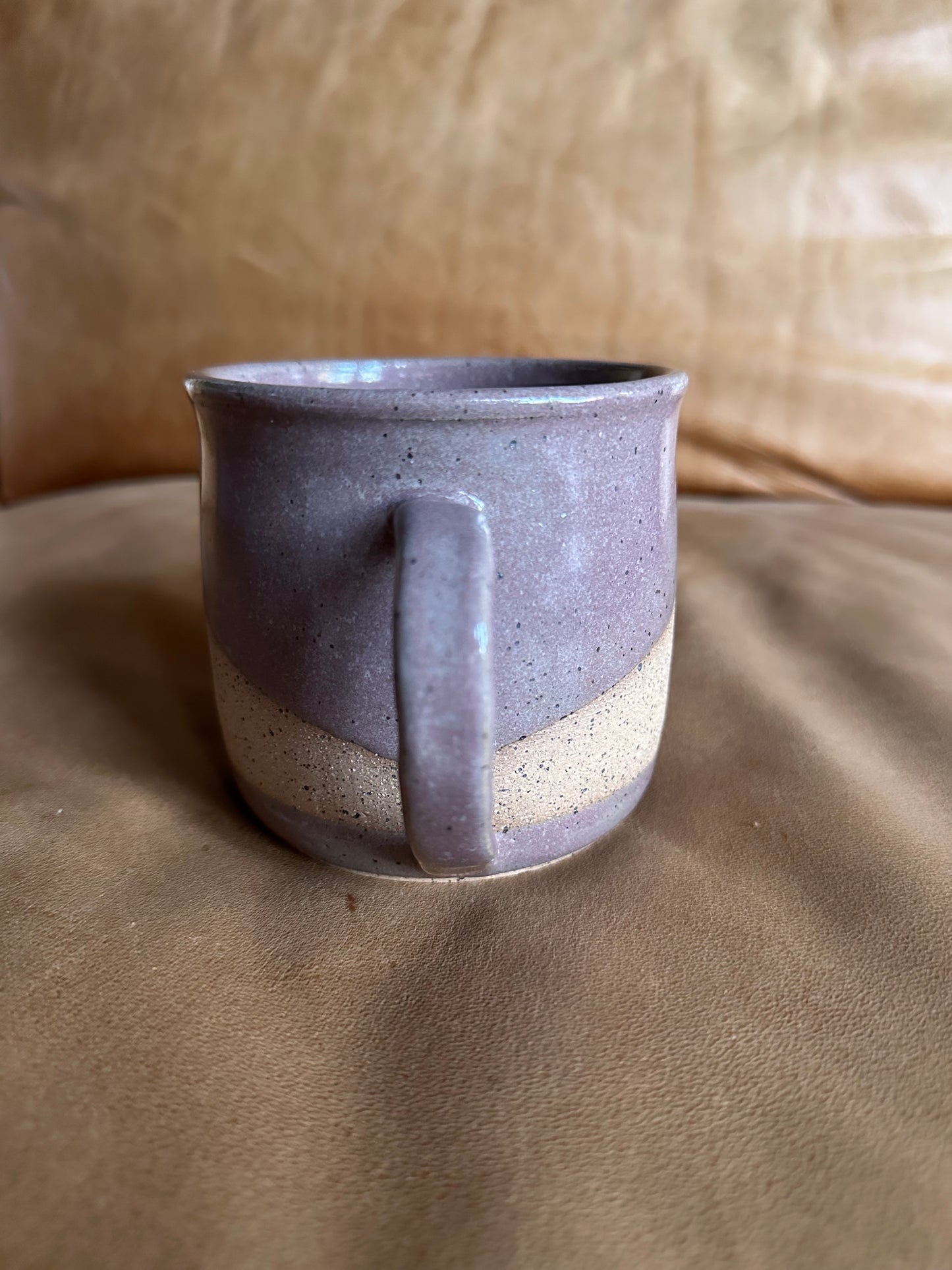 Wraparound stripe mug