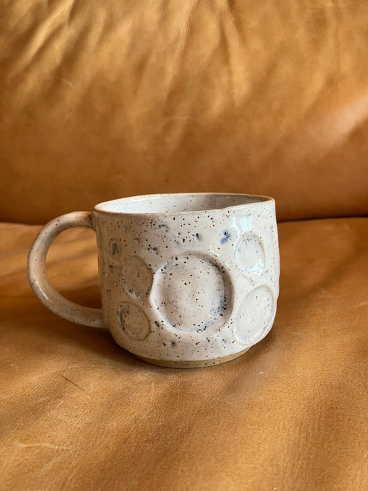 Moon crater mug